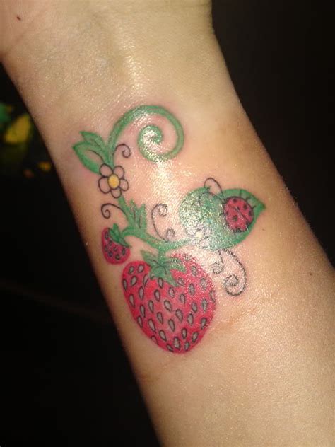 My new Strawberry - Tattoo by SuggaStrawberry on DeviantArt