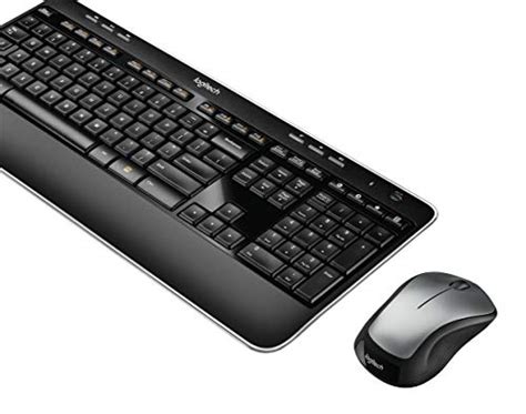 Logitech MK520 Wireless Keyboard and Mouse Combo – Long Battery Life,