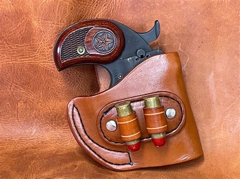 Bond Arms Rowdy Holster. OWB With Ammo Loops 45 Colt/410 - Etsy