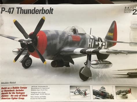 P-47 Thunderbolt Model kit, Hobbies & Toys, Toys & Games on Carousell