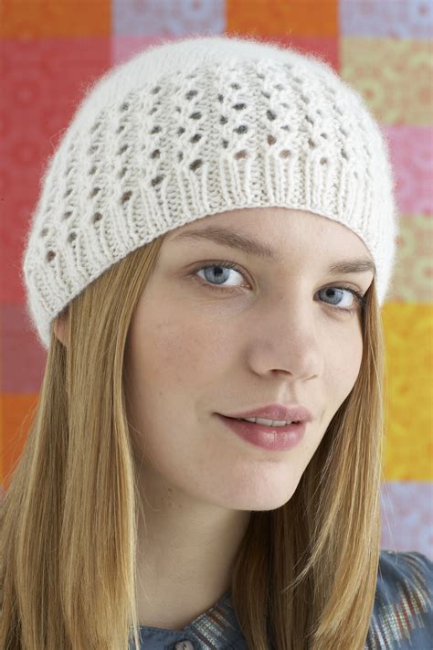 Free Hat Knitting Patterns This Hat Can Be Made To Fit Snug Or Slouchy ...