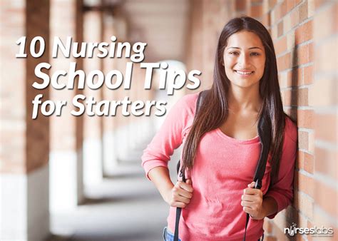 10 Nursing School Tips for Starters • Nurseslabs