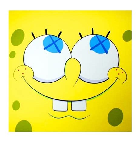 Spongebob yellow by KAWS on artnet