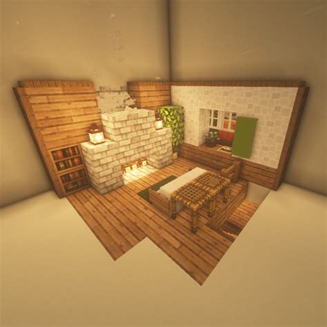 Overworld Majesty — minelied: cozy living room | Minecraft designs ...