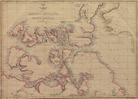 ARCTIC CANADA HISTORICAL MAP | #3829343693