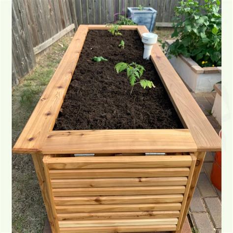 Self watering raised garden bed plans SIP diy raised bed | Etsy Raised ...