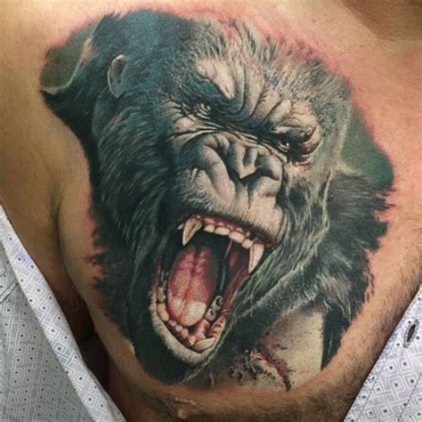 190+ Magnificent Gorilla Tattoo Designs With Meanings (2023 ...