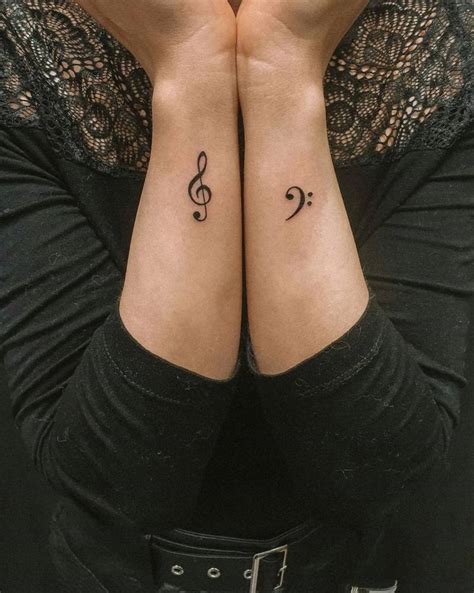 Top more than 80 treble clef and bass clef tattoo best - in.cdgdbentre