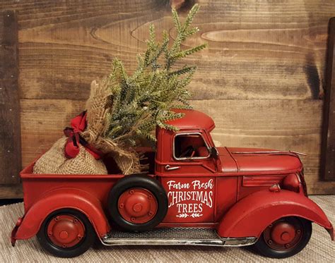 Red Truck Decor For Christmas – HomeDecorish