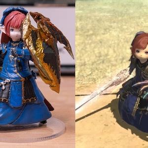 FFXIV Custom Character Statue - Etsy