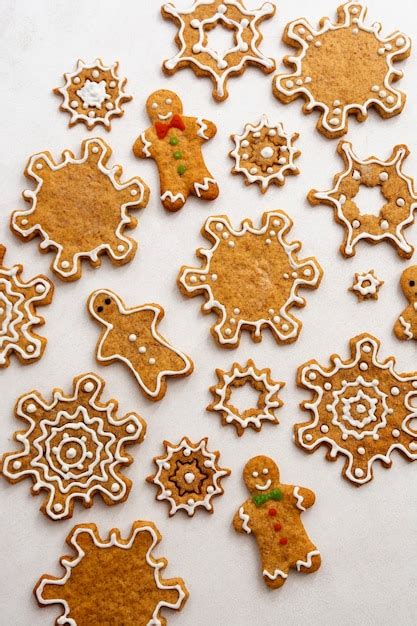 Premium Photo | Christmas ginger cookies