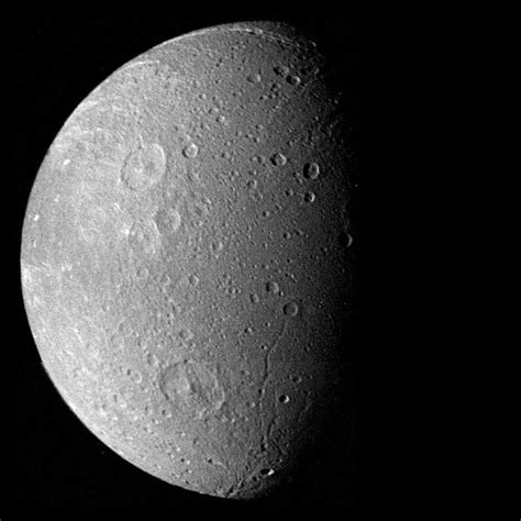 Dione, the Icy Moon of Saturn - Online Star Register