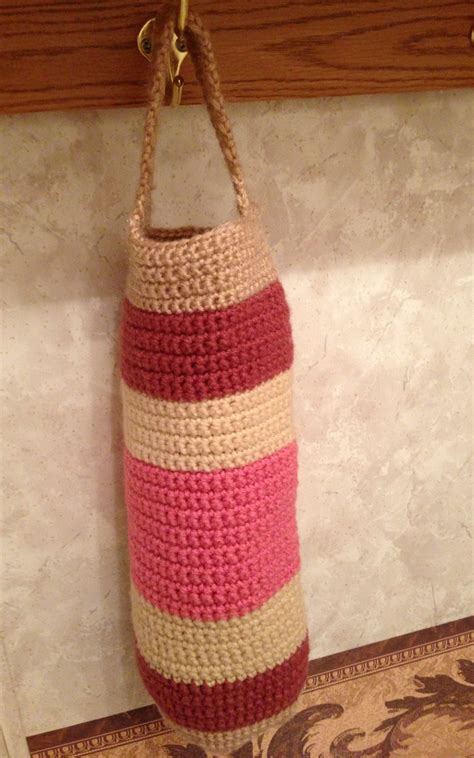 Crochet Bag Holder Free Pattern