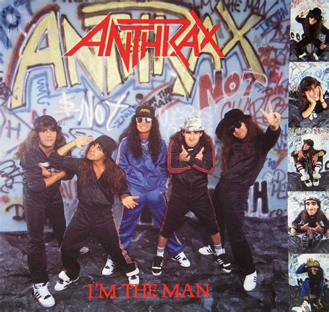 ANTHRAX I'm The Man Thrash Metal 12" EP Vinyl Album Cover Gallery ...