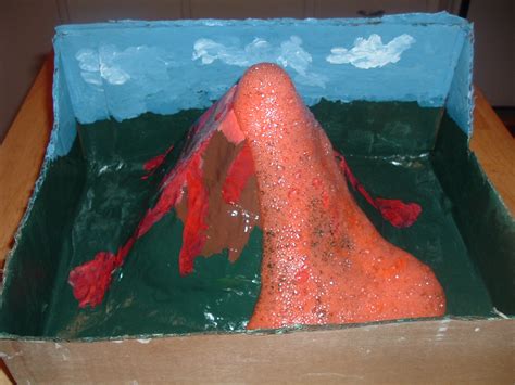 Volcano Eruption Science Experiment