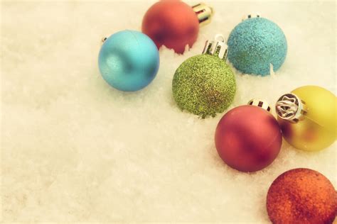 Christmas Ornaments Background Royalty Free HD Stock Photo and Image