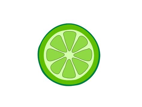 Lime Slice Clip Art at Clker.com - vector clip art online, royalty free ...