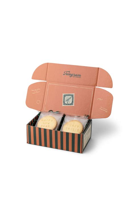 Gift Boxes – French Shortbread – Telegram Cookies