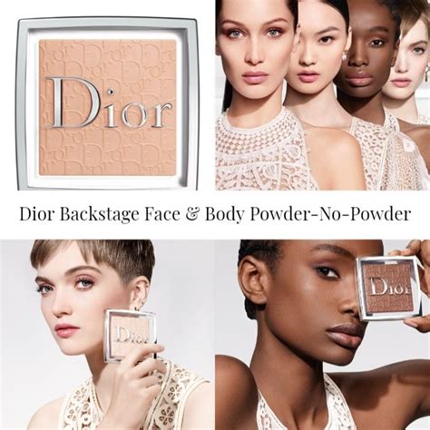 Dior Backstage Face & Body Powder-No-Powder - BeautyVelle | Makeup News