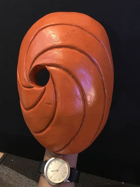 [art] I made a Tobi mask, you guys. Thoughts? : Naruto