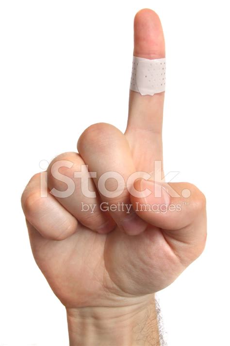 Finger With Bandage Stock Photo | Royalty-Free | FreeImages