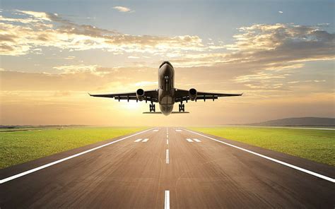 HD wallpaper: Flight Takeoff HD, airport runway, planes | Wallpaper Flare