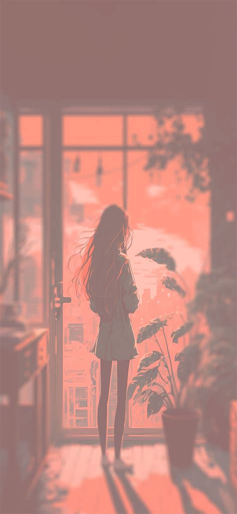 Girl on Balcony Aesthetic Wallpapers - Girl Aesthetic Wallpapers