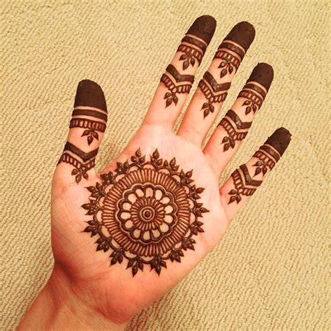 Mehndi Easy Design Front Hand Mehndi Henna Mehandi Mehendi Sharechat ...