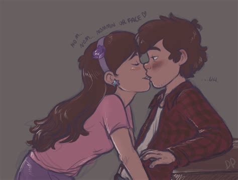 Dipper and Mabel kissing - Gravity Falls Photo (36384683) - Fanpop ...