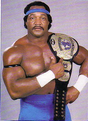 Ron Simmons as WCW Champion, now in the Hall of Fame, One of the ...