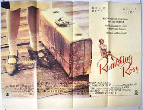 RAMBLING ROSE (1991) Original Quad Film Poster - Laura Dern, Robert ...