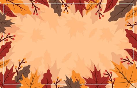 Autumn Season Leaves Background 2862949 Vector Art at Vecteezy