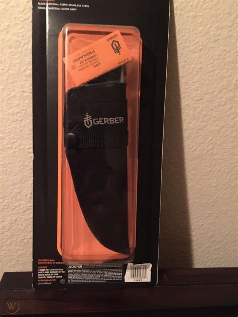 Gerber Gator Fixed Blade Knife With Sheath | #1890392721