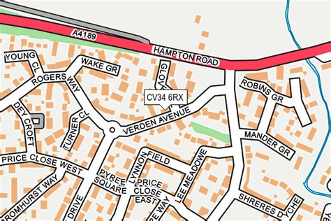 CV34 6RX maps, stats, and open data