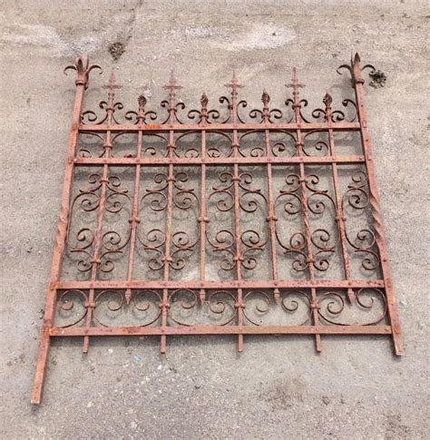 IC1141 - Antique Wrought Iron Fencing - Legacy Vintage Building ...