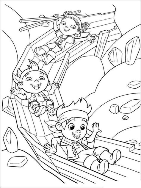 Jake and the Never Land Pirates coloring pages. Free Printable Jake and ...