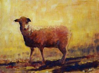 Golden Fleece | Sheep paintings, Painting, Original paintings