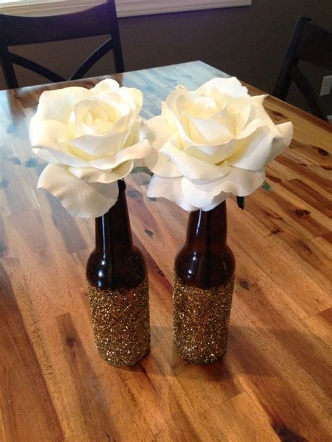 Beer bottle crafts, Bottle crafts, Glass bottle crafts