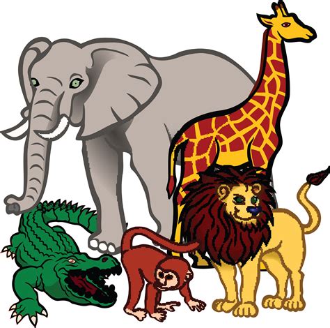 Free Clipart Of african animals