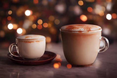 Premium AI Image | Pumpkin Spice Latte Background