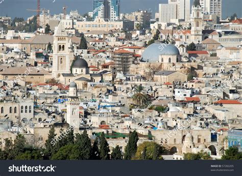 Old Town Jerusalem Holy Land Stock Photo 57282205 - Shutterstock