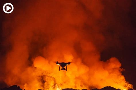 Incredible Drone Aerial Footage Of Iceland Volcano | Fstoppers