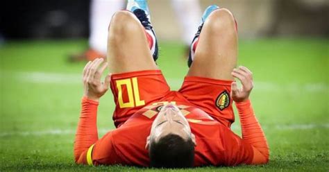 Eden Hazard misses Belgium training with injury; doubtful for Japan ...