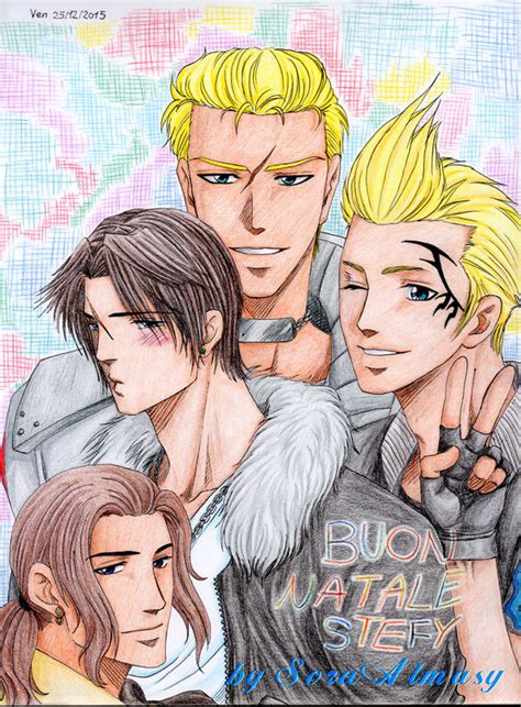 FFVIII FanArt for my friend by SoraAlmasy on DeviantArt