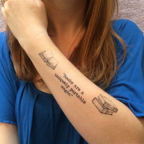 3 Book Lover Temporary Tattoos Smashtat - Etsy