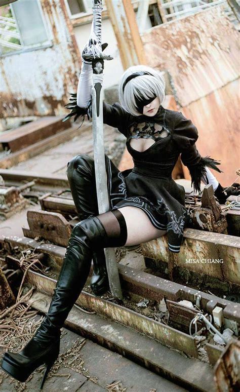 🗡NieR: Automata🗡 cosplay by Kasane & Misa Chiang 😍👌 | Anime Amino