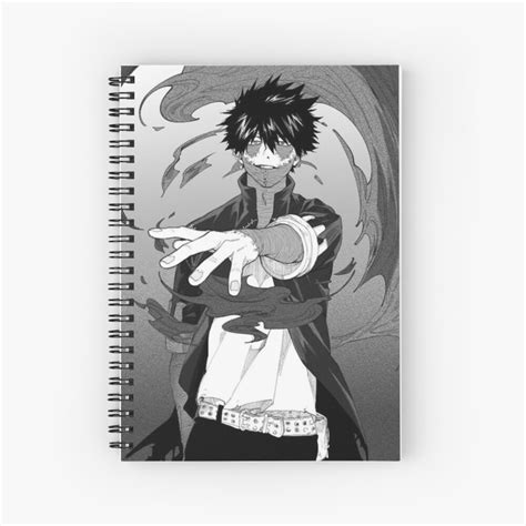 "Manga Toby" Spiral Notebook for Sale by GloomDays | Redbubble