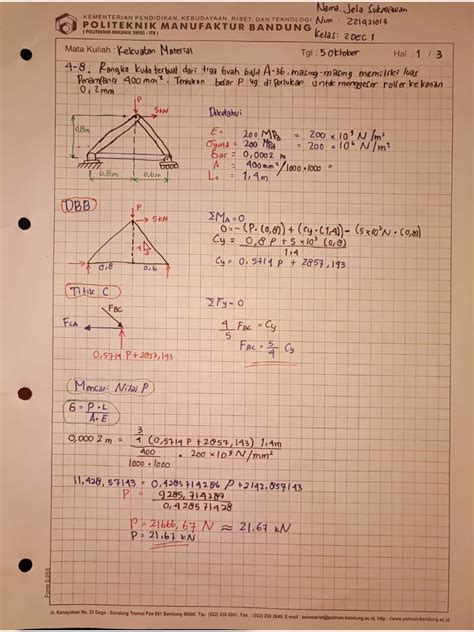 Axial Loading | PDF