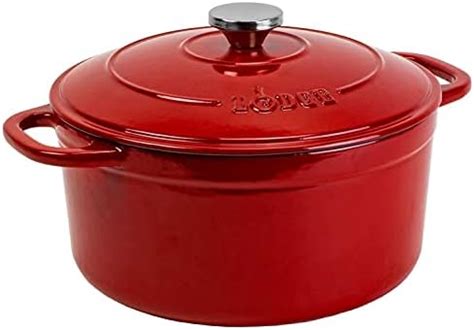 LODGE Enamel Red 5.5 Quart Dutch Oven : Amazon.ca: Home