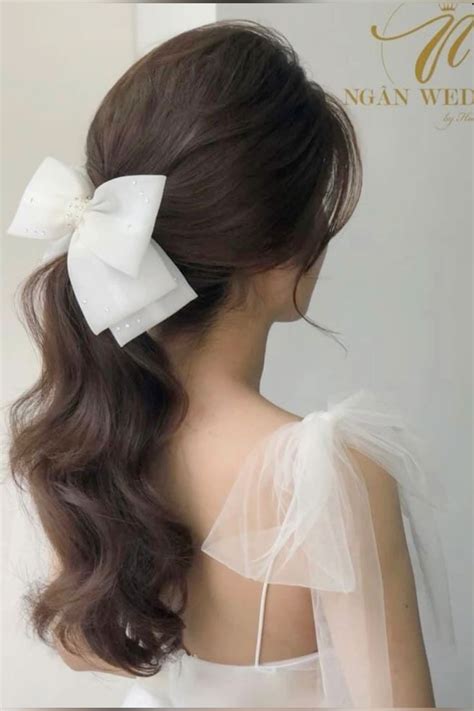 ribbon hairstyle | Aesthetic hair, Cute hairstyles, Hair styles